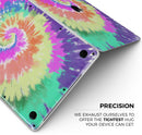 Spiral Tie Dye V1 - Skin Decal Wrap Kit Compatible with the Apple MacBook Pro, Pro with Touch Bar or Air (11", 12", 13", 15" & 16" - All Versions Available)