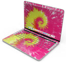 Spiral Tie Dye V2 - Skin Decal Wrap Kit Compatible with the Apple MacBook Pro, Pro with Touch Bar or Air (11", 12", 13", 15" & 16" - All Versions Available)