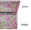 Spiral Tie Dye V4 - Skin Decal Wrap Kit Compatible with the Apple MacBook Pro, Pro with Touch Bar or Air (11", 12", 13", 15" & 16" - All Versions Available)