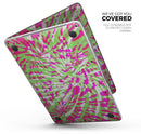 Spiral Tie Dye V4 - Skin Decal Wrap Kit Compatible with the Apple MacBook Pro, Pro with Touch Bar or Air (11", 12", 13", 15" & 16" - All Versions Available)