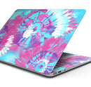 Spiral Tie Dye V5 - Skin Decal Wrap Kit Compatible with the Apple MacBook Pro, Pro with Touch Bar or Air (11", 12", 13", 15" & 16" - All Versions Available)
