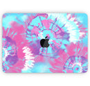 Spiral Tie Dye V5 - Skin Decal Wrap Kit Compatible with the Apple MacBook Pro, Pro with Touch Bar or Air (11", 12", 13", 15" & 16" - All Versions Available)