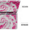 Spiral Tie Dye V6 - Skin Decal Wrap Kit Compatible with the Apple MacBook Pro, Pro with Touch Bar or Air (11", 12", 13", 15" & 16" - All Versions Available)