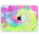 Spiral Tie Dye V7 - Skin Decal Wrap Kit Compatible with the Apple MacBook Pro, Pro with Touch Bar or Air (11", 12", 13", 15" & 16" - All Versions Available)