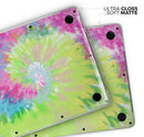 Spiral Tie Dye V7 - Skin Decal Wrap Kit Compatible with the Apple MacBook Pro, Pro with Touch Bar or Air (11", 12", 13", 15" & 16" - All Versions Available)