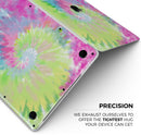 Spiral Tie Dye V7 - Skin Decal Wrap Kit Compatible with the Apple MacBook Pro, Pro with Touch Bar or Air (11", 12", 13", 15" & 16" - All Versions Available)