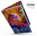Spiral Tie Dye V8 - Skin Decal Wrap Kit Compatible with the Apple MacBook Pro, Pro with Touch Bar or Air (11", 12", 13", 15" & 16" - All Versions Available)