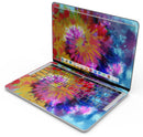 Spiral Tie Dye V8 - Skin Decal Wrap Kit Compatible with the Apple MacBook Pro, Pro with Touch Bar or Air (11", 12", 13", 15" & 16" - All Versions Available)