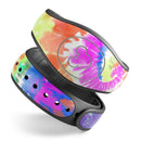 Spiral Tie Dye V1 - Full Body Skin Decal Wrap Kit for Disney Magic Band