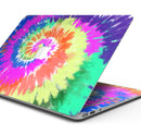 Spiral Tie Dye V1 // Skin Decal Wrap Kit Compatible with the Apple MacBook Pro, Pro with Touch Bar or Air (11, 12, 13, 15 & 16" - All Versions Available)