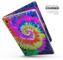 Spiral Tie Dye V1 // Skin Decal Wrap Kit Compatible with the Apple MacBook Pro, Pro with Touch Bar or Air (11, 12, 13, 15 & 16" - All Versions Available)