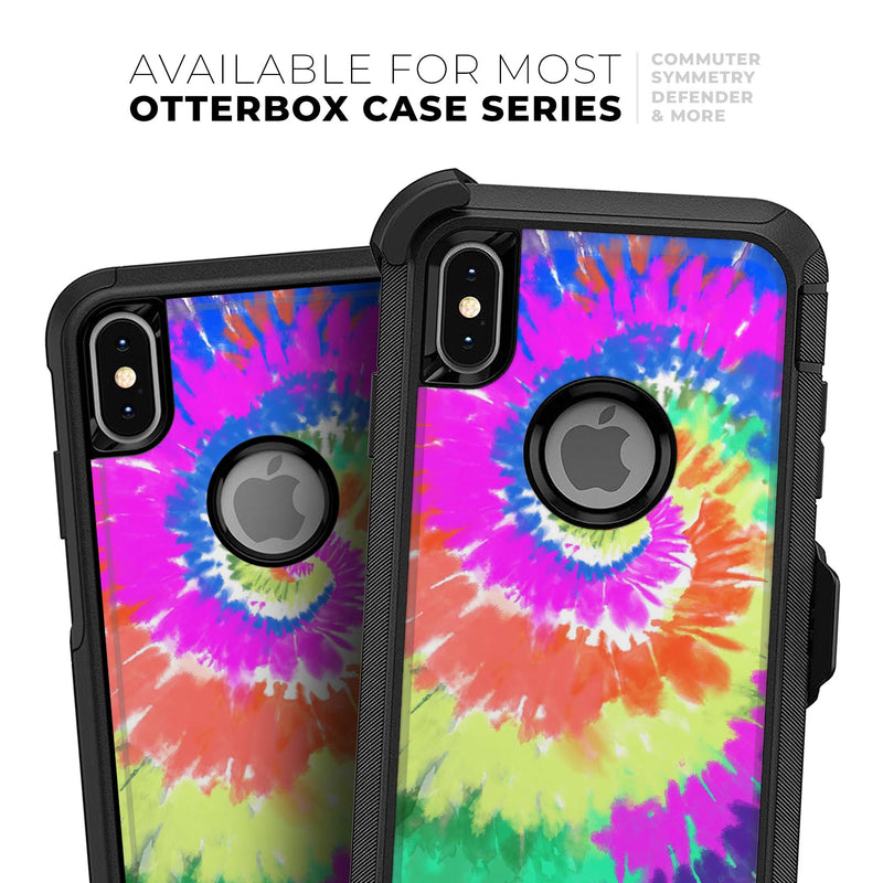 Spiral Tie Dye V1 - Skin Kit for the iPhone OtterBox Cases