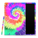 Spiral Tie Dye V1 - Full Body Skin Decal Wrap Kit for Samsung Galaxy Tablet