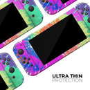 Spiral Tie Dye V1 // Skin Decal Wrap Kit for Nintendo Switch Console & Dock, Joy-Cons, Pro Controller, Lite, 3DS XL, 2DS XL, DSi, or Wii - Vinyl Skin Wrap for Nintendo Switch 2, OLED, Lite, Pro Controller, Wii & Classic Handhelds
