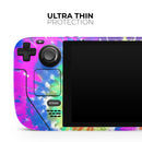 Spiral Tie Dye V1 // Full Body Skin Decal Wrap Kit for the Steam Deck handheld gaming computer