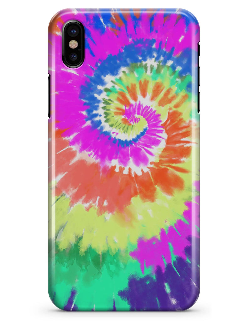 Spiral Tie Dye V1 - iPhone X Clipit Case