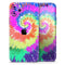 Spiral Tie Dye V1 // Skin-Kit compatible with the Apple iPhone 14, 13, 12, 12 Pro Max, 12 Mini, 11 Pro, SE, X/XS + (All iPhones Available)