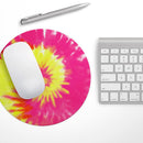 Spiral Tie Dye V2// WaterProof Rubber Foam Backed Anti-Slip Mouse Pad for Home Work Office or Gaming Computer Desk