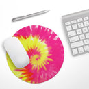 Spiral Tie Dye V2// WaterProof Rubber Foam Backed Anti-Slip Mouse Pad for Home Work Office or Gaming Computer Desk