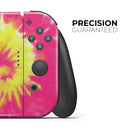 Spiral Tie Dye V2 // Skin Decal Wrap Kit for Nintendo Switch Console & Dock, Joy-Cons, Pro Controller, Lite, 3DS XL, 2DS XL, DSi, or Wii - Vinyl Skin Wrap for Nintendo Switch 2, OLED, Lite, Pro Controller, Wii & Classic Handhelds