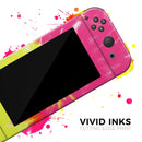 Spiral Tie Dye V2 // Skin Decal Wrap Kit for Nintendo Switch Console & Dock, Joy-Cons, Pro Controller, Lite, 3DS XL, 2DS XL, DSi, or Wii - Vinyl Skin Wrap for Nintendo Switch 2, OLED, Lite, Pro Controller, Wii & Classic Handhelds
