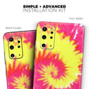 Spiral Tie Dye V2 - Premium Vinyl Skin Decal for Samsung Galaxy S25 Ultra, S24, S23, S22 & All Galaxy S Models