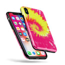 Spiral Tie Dye V2 - iPhone X Swappable Hybrid Case