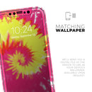 Spiral Tie Dye V2 - Protective Skin Wrap & Decal – Compatible with iPhone SE to iPhone 17 Pro Max (All Models)