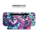 Spiral Tie Dye V3 // Skin Decal Wrap Kit for Nintendo Switch Console & Dock, Joy-Cons, Pro Controller, Lite, 3DS XL, 2DS XL, DSi, or Wii - Vinyl Skin Wrap for Nintendo Switch 2, OLED, Lite, Pro Controller, Wii & Classic Handhelds