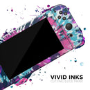 Spiral Tie Dye V3 // Skin Decal Wrap Kit for Nintendo Switch Console & Dock, Joy-Cons, Pro Controller, Lite, 3DS XL, 2DS XL, DSi, or Wii - Vinyl Skin Wrap for Nintendo Switch 2, OLED, Lite, Pro Controller, Wii & Classic Handhelds