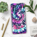 Spiral Tie Dye V3 - Premium Vinyl Skin Decal for Samsung Galaxy S25 Ultra, S24, S23, S22 & All Galaxy S Models