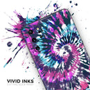 Spiral Tie Dye V3 - Premium Vinyl Skin Decal for Samsung Galaxy S25 Ultra, S24, S23, S22 & All Galaxy S Models
