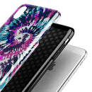 Spiral Tie Dye V3 - iPhone X Swappable Hybrid Case