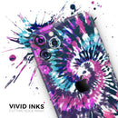 Spiral Tie Dye V3 - Protective Skin Wrap & Decal – Compatible with iPhone SE to iPhone 17 Pro Max (All Models)