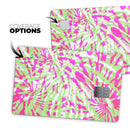 Spiral Tie Dye V4 - Premium Protective Decal Skin-Kit for the Apple Credit Card