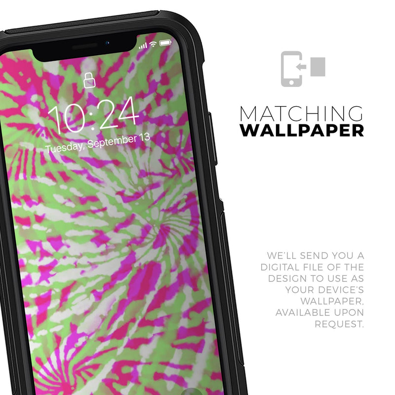 Spiral Tie Dye V4 - Skin Kit for the iPhone OtterBox Cases