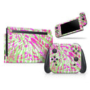 Spiral Tie Dye V4 // Skin Decal Wrap Kit for Nintendo Switch Console & Dock, Joy-Cons, Pro Controller, Lite, 3DS XL, 2DS XL, DSi, or Wii - Vinyl Skin Wrap for Nintendo Switch 2, OLED, Lite, Pro Controller, Wii & Classic Handhelds