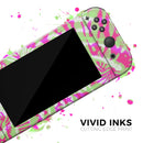 Spiral Tie Dye V4 // Skin Decal Wrap Kit for Nintendo Switch Console & Dock, Joy-Cons, Pro Controller, Lite, 3DS XL, 2DS XL, DSi, or Wii - Vinyl Skin Wrap for Nintendo Switch 2, OLED, Lite, Pro Controller, Wii & Classic Handhelds