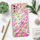 Spiral Tie Dye V4 - Premium Vinyl Skin Decal for Samsung Galaxy S25 Ultra, S24, S23, S22 & All Galaxy S Models