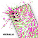 Spiral Tie Dye V4 - Premium Vinyl Skin Decal for Samsung Galaxy S25 Ultra, S24, S23, S22 & All Galaxy S Models