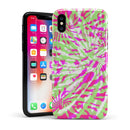 Spiral Tie Dye V4 - iPhone X Swappable Hybrid Case