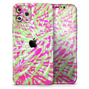 Spiral Tie Dye V4 - Protective Skin Wrap & Decal – Compatible with iPhone SE to iPhone 17 Pro Max (All Models)