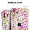 Spiral Tie Dye V4 - Protective Skin Wrap & Decal – Compatible with iPhone SE to iPhone 17 Pro Max (All Models)
