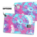 Spiral Tie Dye V5 - Premium Protective Decal Skin-Kit for the Apple Credit Card