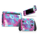 Spiral Tie Dye V5 // Skin Decal Wrap Kit for Nintendo Switch Console & Dock, Joy-Cons, Pro Controller, Lite, 3DS XL, 2DS XL, DSi, or Wii - Vinyl Skin Wrap for Nintendo Switch 2, OLED, Lite, Pro Controller, Wii & Classic Handhelds