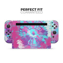 Spiral Tie Dye V5 // Skin Decal Wrap Kit for Nintendo Switch Console & Dock, Joy-Cons, Pro Controller, Lite, 3DS XL, 2DS XL, DSi, or Wii - Vinyl Skin Wrap for Nintendo Switch 2, OLED, Lite, Pro Controller, Wii & Classic Handhelds