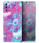 Spiral Tie Dye V5 - Premium Vinyl Skin Decal for Samsung Galaxy S25 Ultra, S24, S23, S22 & All Galaxy S Models