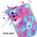 Spiral Tie Dye V5 - Premium Vinyl Skin Decal for Samsung Galaxy S25 Ultra, S24, S23, S22 & All Galaxy S Models