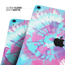 Spiral Tie Dye V5 - Full Body Skin Decal for the Apple iPad Pro 12.9", 11", 10.5", 9.7", Air or Mini (All Models Available)