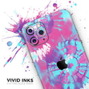 Spiral Tie Dye V5 - Protective Skin Wrap & Decal – Compatible with iPhone SE to iPhone 17 Pro Max (All Models)
